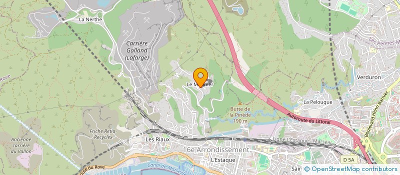 localisation de l'entreprise MONSIEUR VINCENT  LANEQUE-BRUGUIERE  MARSEILLE