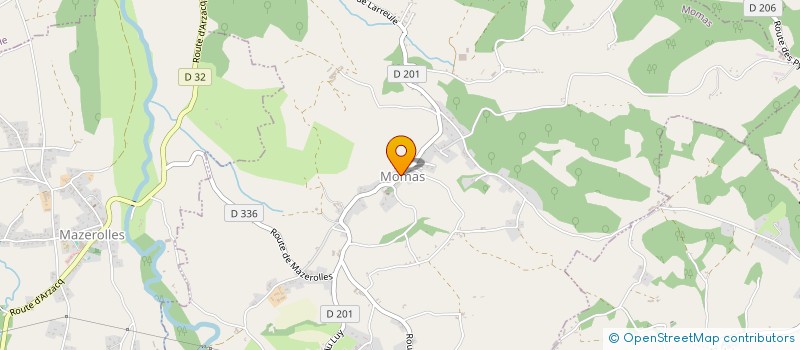 localisation de l'entreprise MONSIEUR VINCENT LANGRUME  BEYRIE EN BEARN