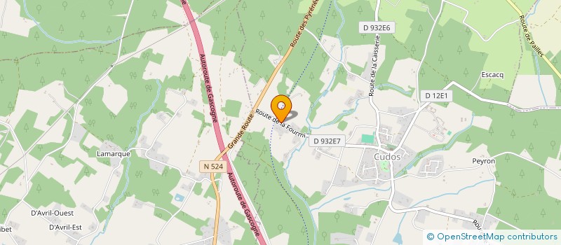 localisation de l'entreprise MONSIEUR VINCENT LANNELUC  CUDOS