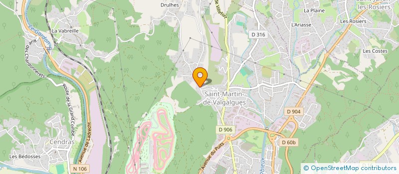 localisation de l'entreprise MONSIEUR VINCENT LANOE  SAINT-MARTIN-DE-VALGALGUES