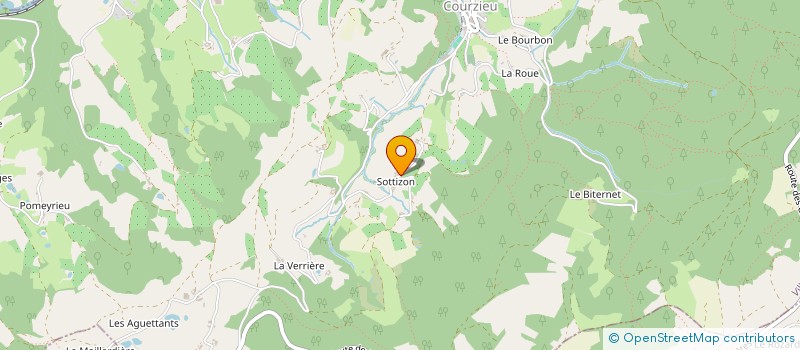 localisation de l'entreprise MONSIEUR VINCENT LARDELLIER à COURZIEU