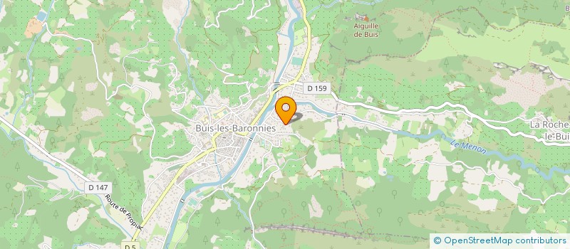 localisation de l'entreprise MONSIEUR VINCENT LARGOT à BUIS-LES-BARONNIES