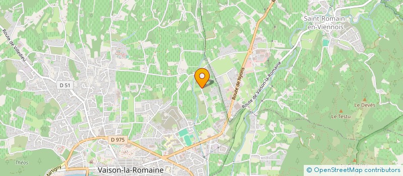 localisation de l'entreprise MONSIEUR VINCENT LARMAGNAT  VAISON-LA-ROMAINE
