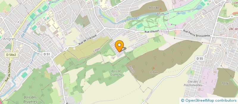 localisation de l'entreprise MONSIEUR VINCENT LAURENCE  LIEVIN