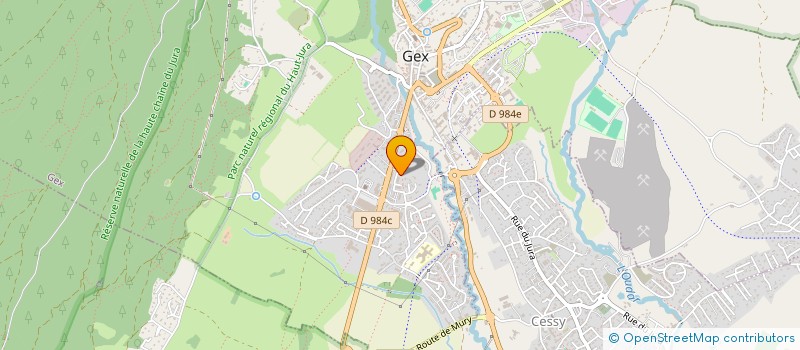 localisation de l'entreprise MONSIEUR VINCENT LAURENT SZLINGIER à ANNECY