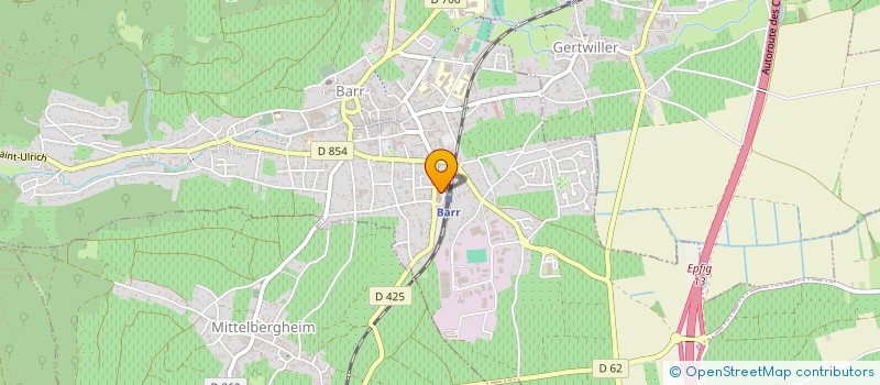 localisation de l'entreprise MONSIEUR VINCENT LAURIER  BARR