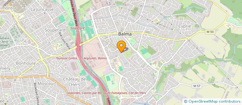 localisation de l'entreprise MONSIEUR VINCENT LAVABRE à BALMA