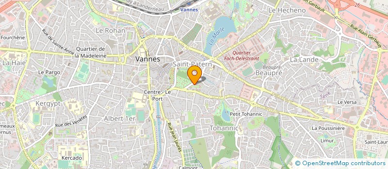 localisation de l'entreprise MONSIEUR VINCENT LAVIGNE QUILICHINI  BILLIERS