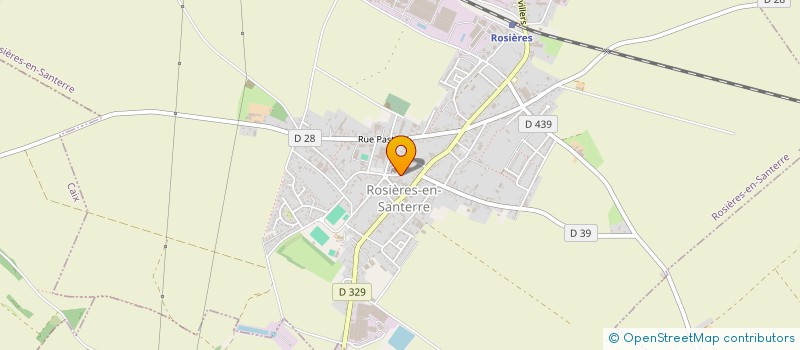 localisation de l'entreprise MONSIEUR VINCENT LAVOLET  ROSIERES-EN-SANTERRE