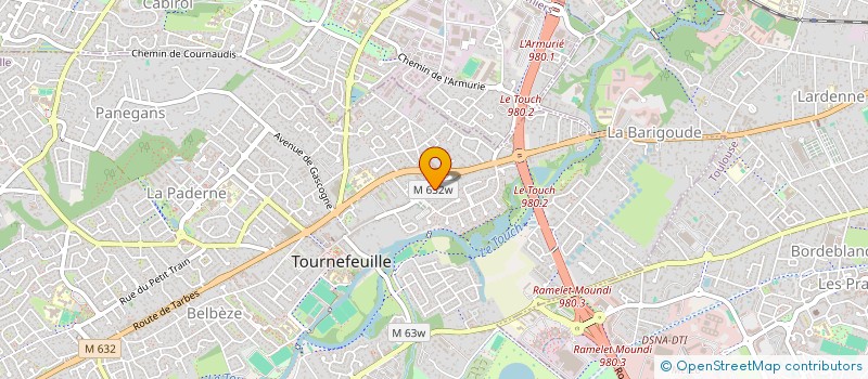 localisation de l'entreprise MONSIEUR VINCENT LAY à TOURNEFEUILLE