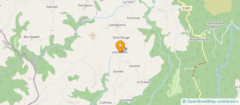 localisation de l'entreprise MONSIEUR VINCENT LAYBROS à CASSANIOUZE