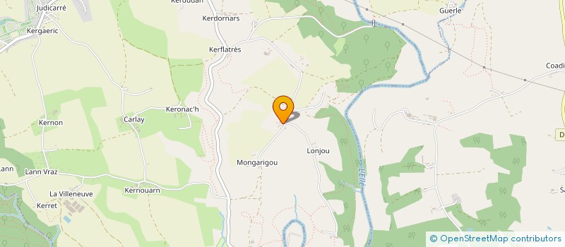 localisation de l'entreprise MONSIEUR VINCENT LE BEC  LOCUNOLE