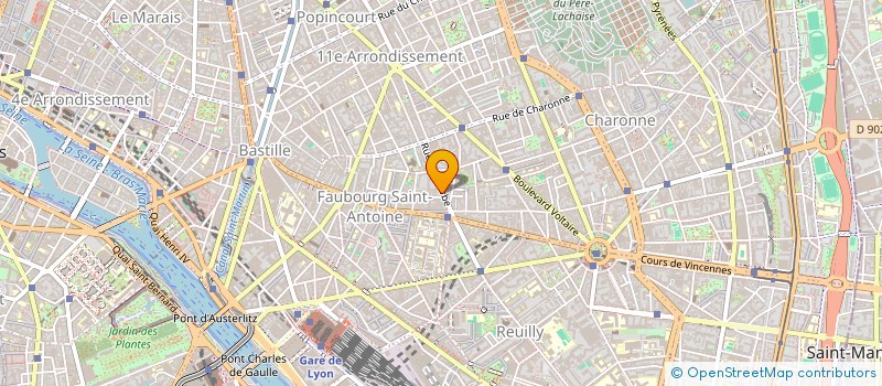 localisation de l'entreprise MONSIEUR VINCENT LE BORGNE  PARIS