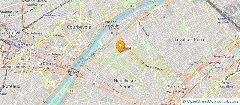 localisation de l'entreprise MONSIEUR VINCENT LE BOYSSON à NEUILLY-SUR-SEINE