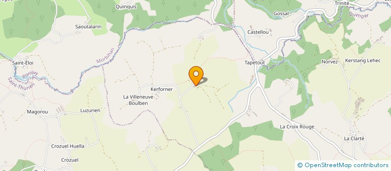 localisation de l'entreprise MONSIEUR VINCENT LE COZ  LOCUNOLE