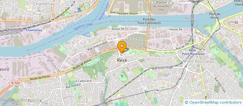 localisation de l'entreprise MONSIEUR VINCENT LE FLOCH  REZE