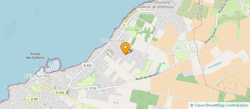 localisation de l'entreprise MONSIEUR VINCENT LE GOFF  PIRIAC-SUR-MER