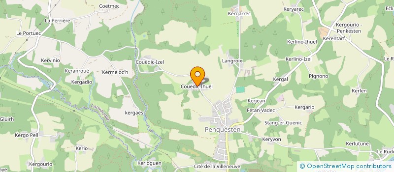 localisation de l'entreprise MONSIEUR VINCENT LE GOFF  INZINZAC-LOCHRIST