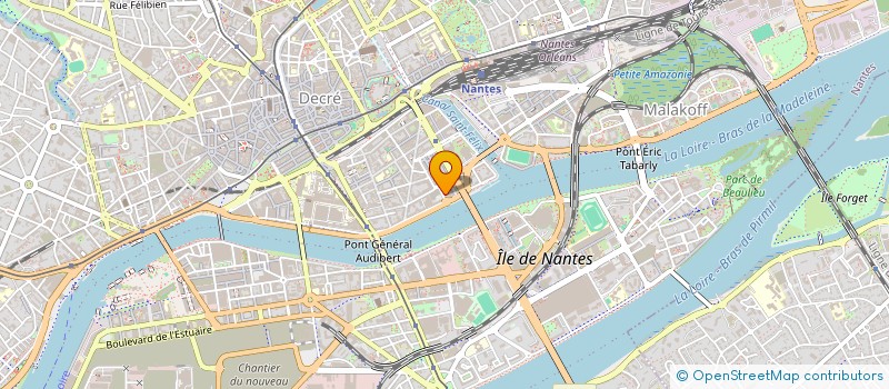 localisation de l'entreprise MONSIEUR VINCENT LE GRAND à NANTES