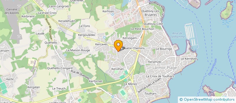 localisation de l'entreprise MONSIEUR VINCENT LE GREVELLEC à LARMOR-PLAGE