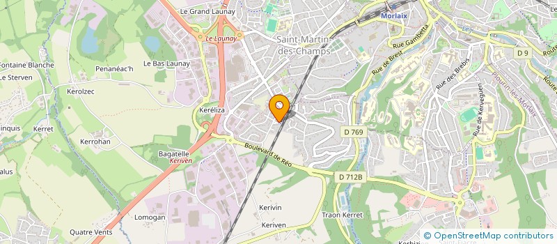 localisation de l'entreprise MONSIEUR VINCENT LE GUEN  SAINT-MARTIN-DES-CHAMPS