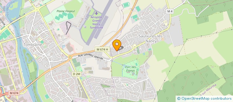 localisation de l'entreprise MONSIEUR VINCENT LE MAUFF  SAULXURES-LES-NANCY