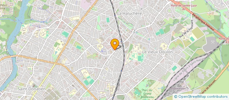 localisation de l'entreprise MONSIEUR VINCENT LE MOINE  NANTES