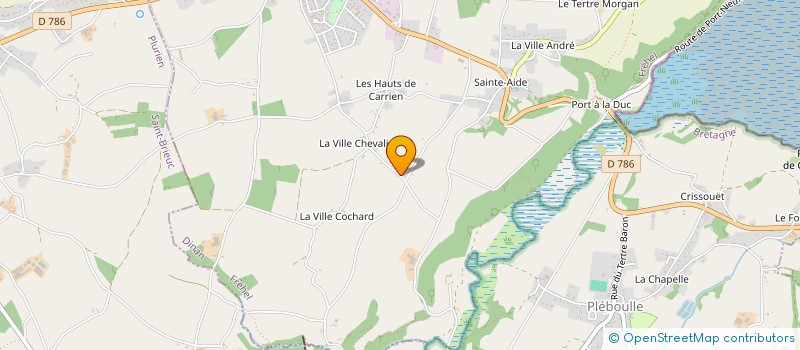 localisation de l'entreprise MONSIEUR VINCENT LE QUINTREC  PLURIEN