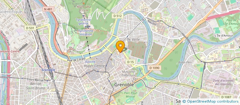 localisation de l'entreprise MONSIEUR VINCENT LE ROUX  GRENOBLE