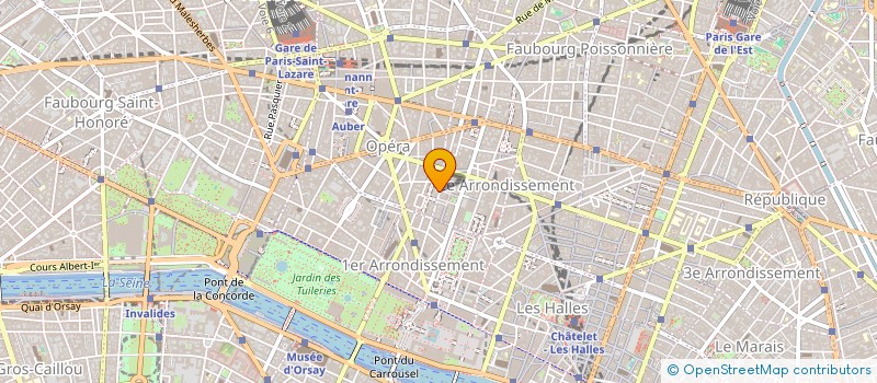 localisation de l'entreprise MONSIEUR VINCENT LEBEGUE à PARIS