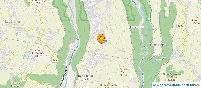 localisation de l'entreprise MONSIEUR VINCENT LEBON  SAINT-JOSEPH