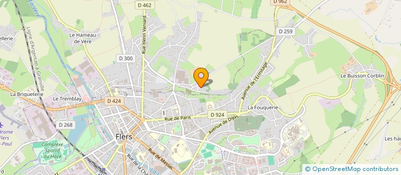 localisation de l'entreprise MONSIEUR VINCENT LEBOSSE à ATHIS-VAL DE ROUVRE