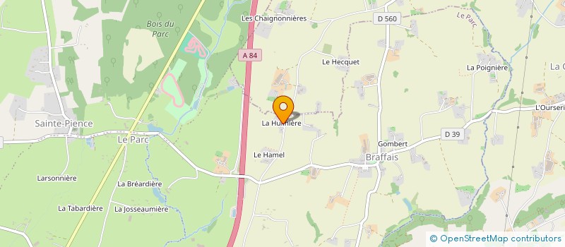 localisation de l'entreprise MONSIEUR VINCENT LEBOURGEOIS  SUBLIGNY