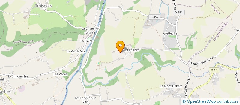 localisation de l'entreprise MONSIEUR VINCENT LEBOUVIER à DOMJEAN