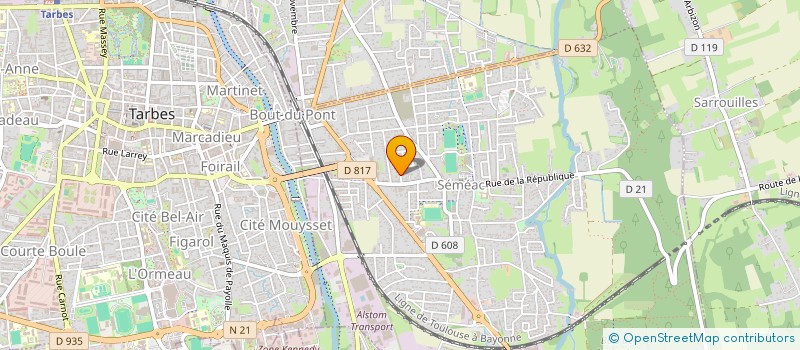 localisation de l'entreprise MONSIEUR VINCENT LECOMTE  SEMEAC