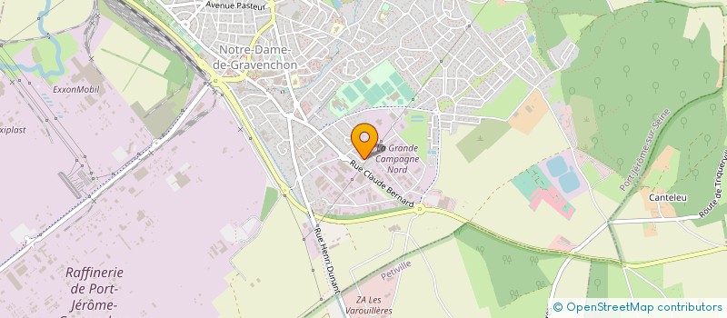 localisation de l'entreprise MONSIEUR VINCENT LECUYER  PORT-JEROME-SUR-SEINE