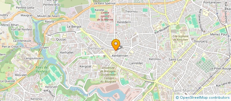 localisation de l'entreprise MONSIEUR VINCENT LEFEBVRE à BREST