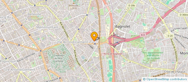 localisation de l'entreprise MONSIEUR VINCENT LEFEBVRE  PARIS