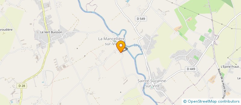 localisation de l'entreprise MONSIEUR VINCENT LEFEBVRE  BOURGVALLEES