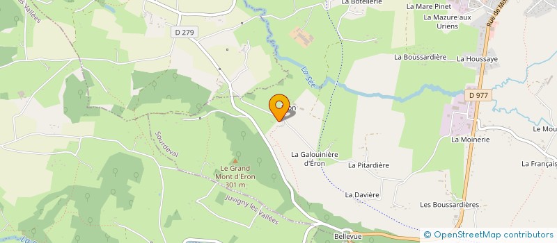 localisation de l'entreprise MONSIEUR VINCENT LEFRANCAIS à SOURDEVAL