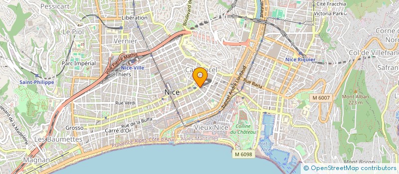 localisation de l'entreprise MONSIEUR VINCENT LEFRANCOIS à NICE