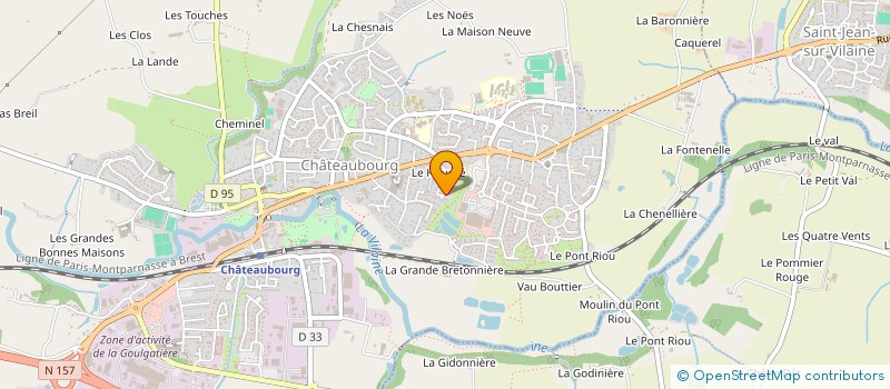 localisation de l'entreprise MONSIEUR VINCENT LEGAULT à CHATEAUBOURG
