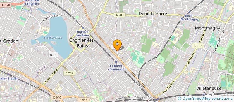 localisation de l'entreprise MONSIEUR VINCENT LEGLISE à DEUIL-LA-BARRE