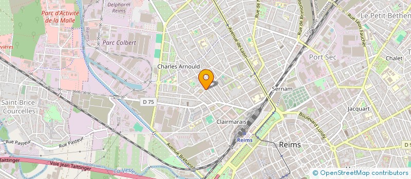 localisation de l'entreprise MONSIEUR VINCENT LEGRAS  REIMS
