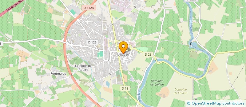 localisation de l'entreprise MONSIEUR VINCENT LEGROS à BESSAN