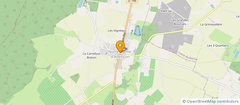 localisation de l'entreprise MONSIEUR VINCENT LEGROS  TERRANJOU