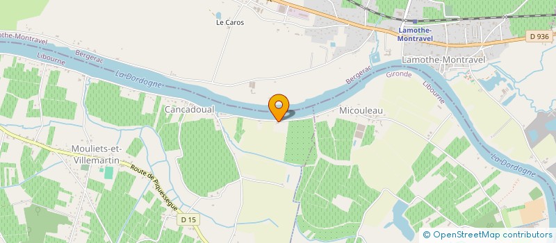 localisation de l'entreprise MONSIEUR VINCENT LEHEMBRE  MOULIETS-ET-VILLEMARTIN