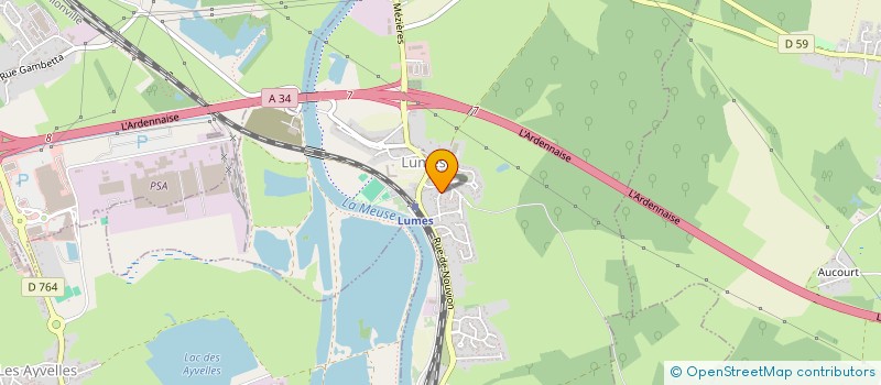 localisation de l'entreprise MONSIEUR VINCENT LELOUP  LUMES