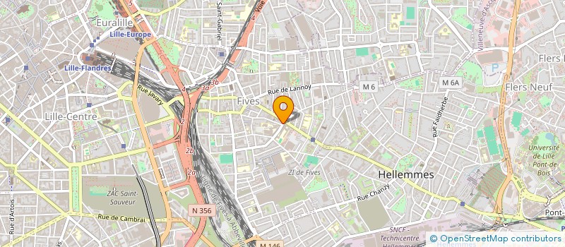 localisation de l'entreprise MONSIEUR VINCENT LEMAIRE à LILLE