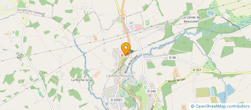 localisation de l'entreprise MONSIEUR VINCENT LEMARDELE à LE NEUFBOURG